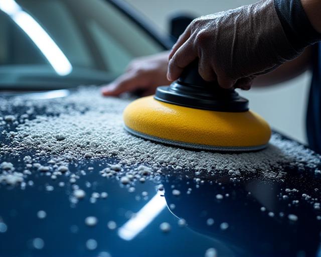 Processo di lucidatura professionale